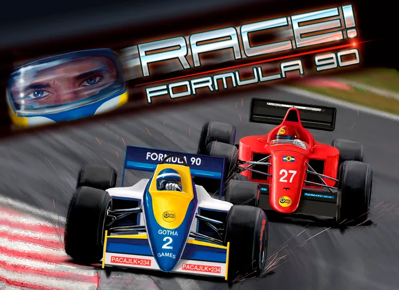 Race! Formula 90 - metal cars