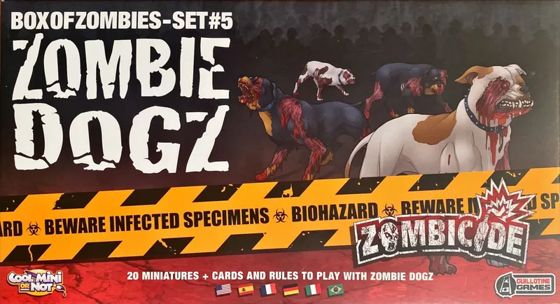 Zombicide: Orange Dice Set (6)